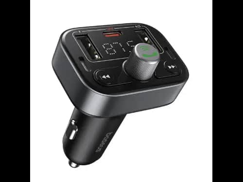 Baseus S-09 Pro Series Car FM Transmitter Cluster Black - C10762200113-00