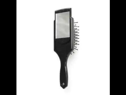 Paddle Cushion Brush with mirror