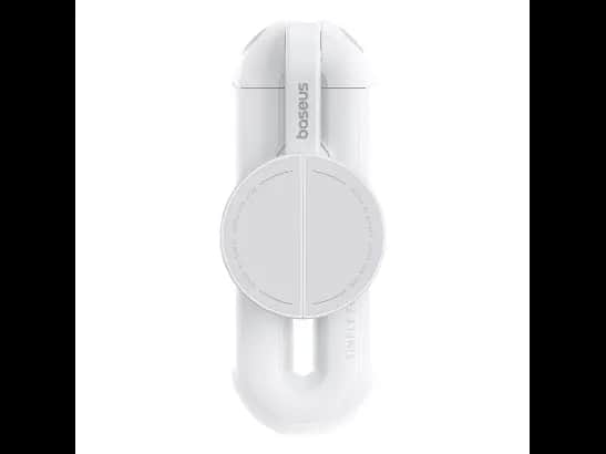 Baseus TechShot Series Dual-Support Phone Selfie Stick – Moon White - B10578300211-00
