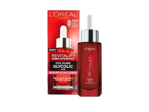 Loreal Revitalift Derm Intensives 10% Glycolic Acid Resurfacing Serum 30ml - CANADA