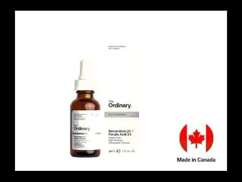 The Ordinary Resveratrol 3% + Ferulic Acid 3% 30ml - CANADA
