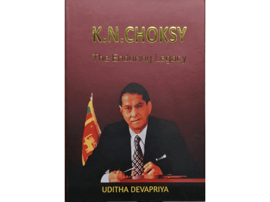 K.N. Choksy: The Enduring Legacy Uditha Devapriya