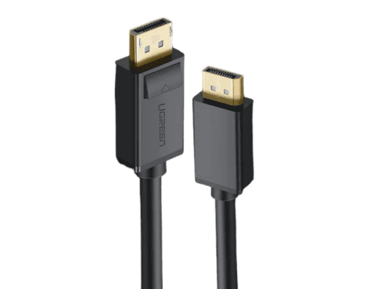 Ugreen DP Male to Male Cable 1m (Black) – 10244