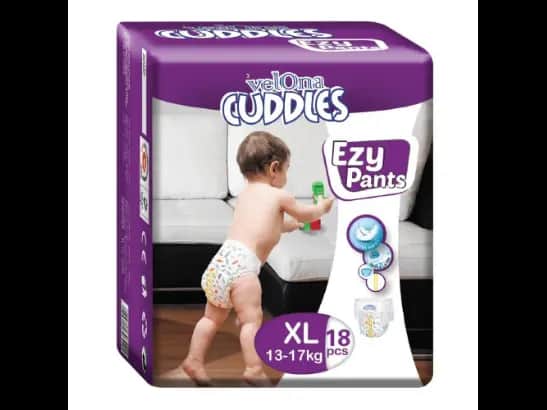 Velona Cuddles Ezy Pants Size XL 18 Pcs Pack