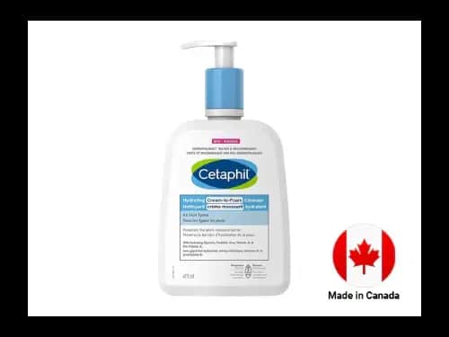 Cetaphil Hydrating Cream-to-Foam Cleanser 473ml - CANADA