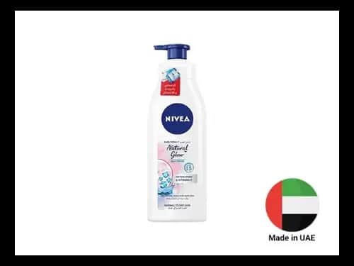 Nivea Natural Glow Body Lotion SPF 15 400ml - UAE