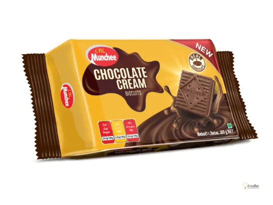 Munchee Biscuit Chocolate Cream 365G