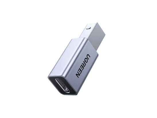 Ugreen USB2.0 USB-C/F to USB2.0 B/M Adapter Aluminum Case – 20120