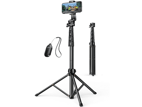 UGREEN 1.7 Meter Floor Tripod And Selfie Stick with Bluetooth Remote – LP680 - 15609 with 1 Year Warranty