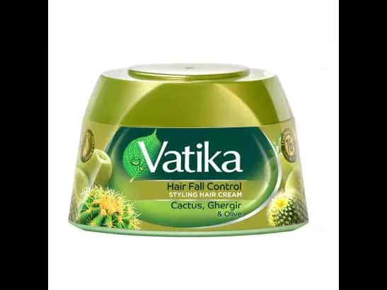 Vatika Hair Fall Control Cactus, Ghergir & Olive Hair Cream 140ml