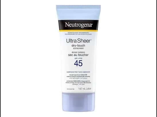 Neutrogena Ultra Sheer Dry Touch Sunscreen SPF45 147ml - CANADA