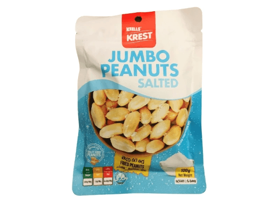 Keells Krest Jumbo Peanut Salted 100G