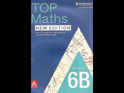 TOP MATHS WORKBOOK 6B - NEW EDITION