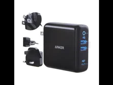 Anker A2033 PowerPort III 3-Port 65W Travel Charger