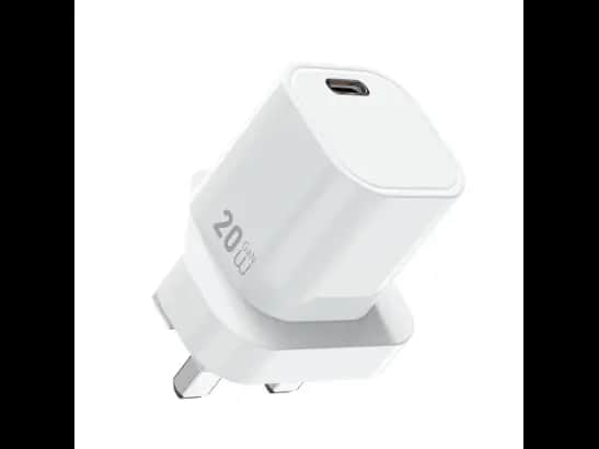 Wiwu WI-G014 Cube 20w Gan Fast Charger Adapter White UK - 6 Month Warranty