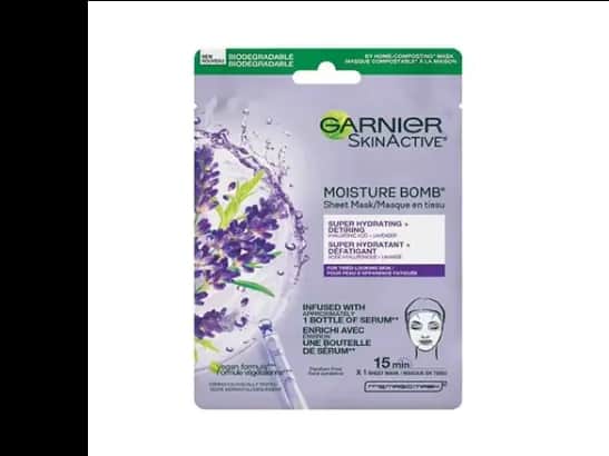 Garnier Moisture Bomb Sheet Mask for Tired-Looking Skin 28g - CANADA