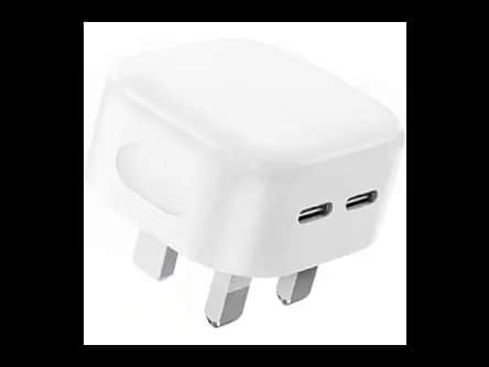 Joyroom L-2p356 35W USB C Fast Charger Plug, Dual USB-C Port Power Adapter