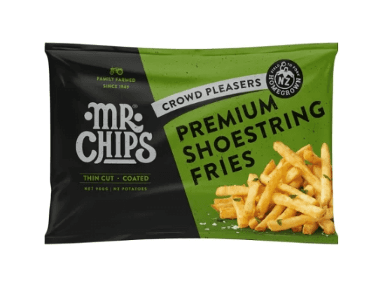 Mr.Chips Premium Shoestrind Fries 900G