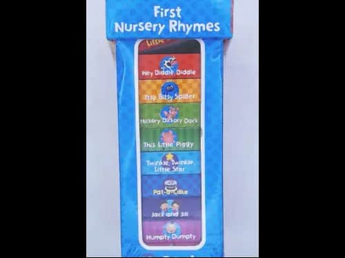 FIRST NURSERY RHYMES - 10 BOOKS