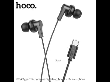 HOCO M114 TYPE C WIRED MIC EARPHONE
