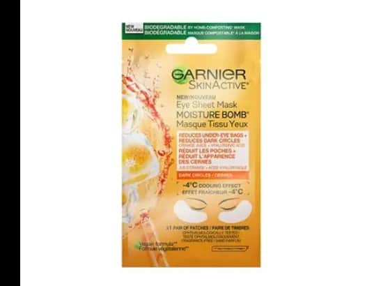 Garnier Moisture Bomb Eye Sheet Mask for Dark Circles 6g - CANADA