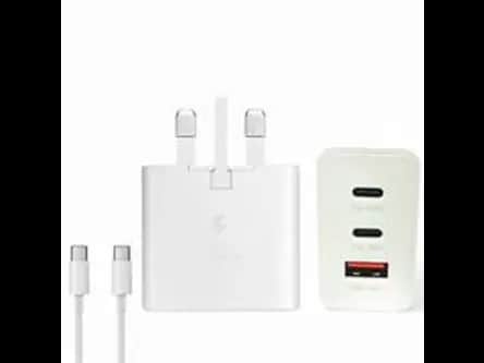 SAMSUNG 65W PD 3PIN 2IN1 CHARGER TRIO A A C