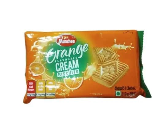 Munchee Orange Cream 210G