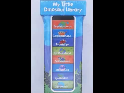 MY LITTLE DINOSAUR LIBRARY - 10 BOOKS