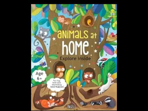 ANIMALS AT HOME - EXPLORE INSIDE