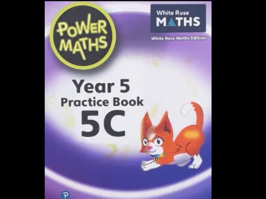 POWER MATHS YEAR 5 PRACTICE BOOK 5C - WHITE ROSE M