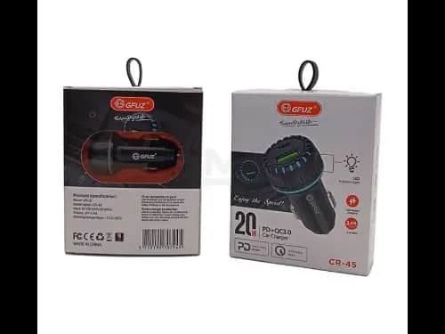 GFUZ CR-45 CAR CHARGER 20W+QC 3.0