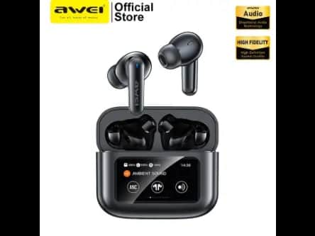 AWEI ANC + ENC EARBUDS WITH SCREEN