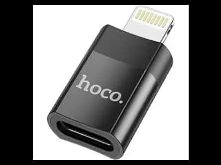 HOCO UA17 I PHONE MALE TO TYPE C FEMALE USB 2.0 ADAPTER (OG)