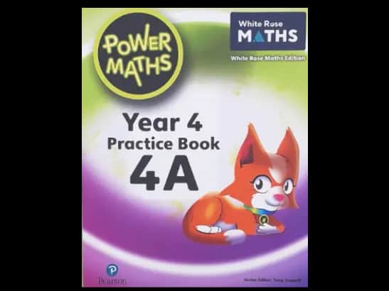 POWER MATHS YEAR 4 PRACTICE BOOK 4A - WHITE ROSE M