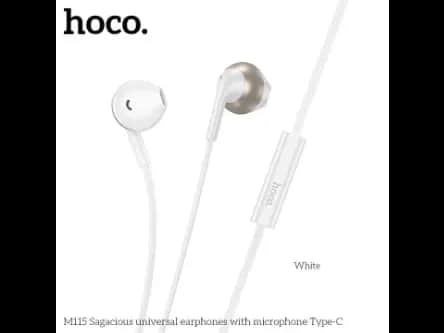 HOCO M115 TYPE C EARPHONE WITH MIC