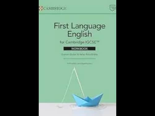 FIRST LANGUAGE ENGLISH FOR CAMBRIDGE IGCSE WB-6ED