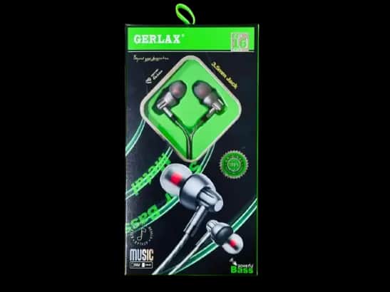 Gerlax 3.5mm Jack powerful bass earphones