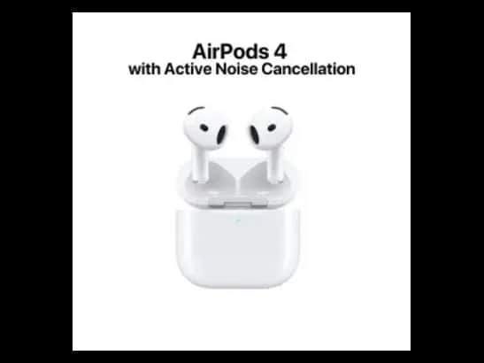 Apple AirPods 4 (ANC)  with  1 Year AppleCare warrenty