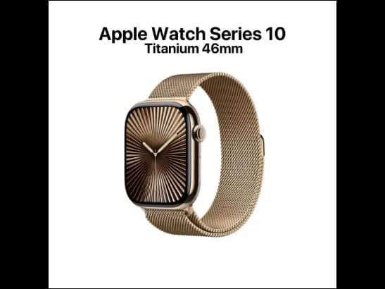 Apple Watch Series 10 Titanium  with 1 year apple care warranty