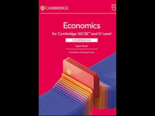 ECONOMICS FOR CAMBRIDGE IGCSE AND O LEVEL CB