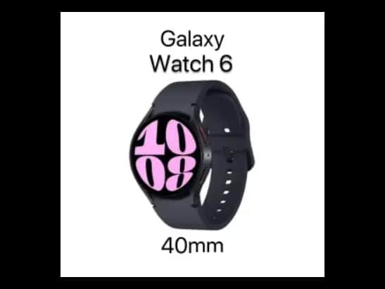 Samsung Galaxy Watch 6 40mm with 6 year apple care warranty