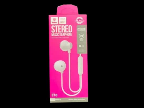 Inkax E18 Powerful Bass stereo earphones with 3.5mm audio plug