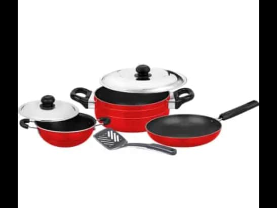 Wipro-6 PCS Giftset WPGSS6PCS-Stainless Steel Lid