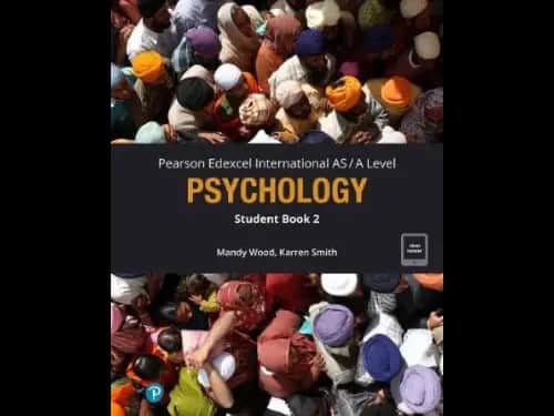 Pearson Edexcel International AS-A Level Psychology Student Book 2 with code by Mandy Wood,Karren Smith