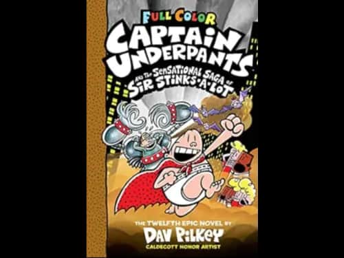 FULL COLOR CAPTAIN UNDERPANTS AND THE SENSATIONAL