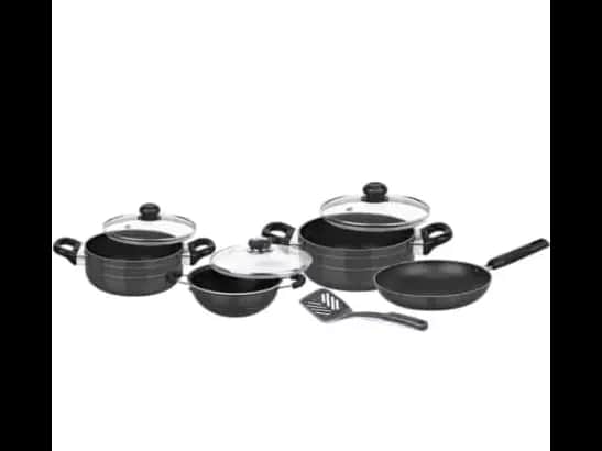 Wipro-8 PCS Giftset WPGSS8PCS – Stainless Steel Lid