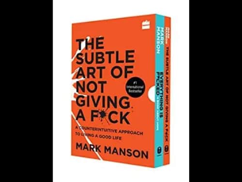 Subtle Art of Not Giving a Fck Box set : 2 Books by Mark Manson
