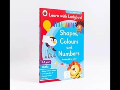 Learn With Ladybird 4 in 1 Activity Book - Practice Skills for School -3-5 Years by Ladybird