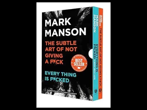 Mark Manson : 2 Box Set : Hardcover Edition by Mark Manson