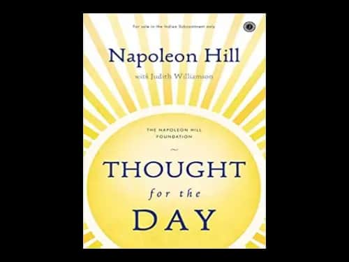 Thought for the Day by Napoleon Hill